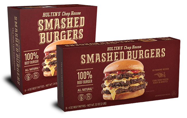 holten's chop house smashed burgers packages